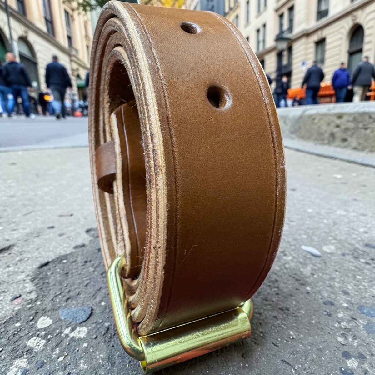 Casual Belt, Light Show Brown