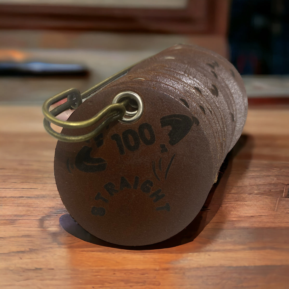 You Shot them Straights 25-200 Leather Chips for Shooters