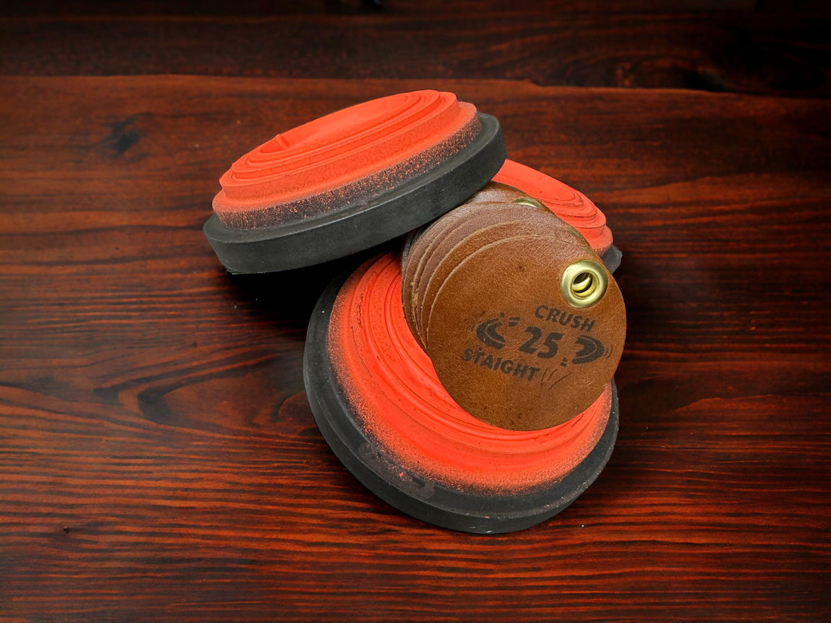 You Shot them Straights 25-200 Leather Chips for Shooters